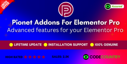 Piotnet Addons For Elementor Pro 