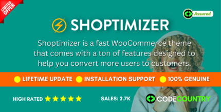 Shoptimizer WordPress Theme