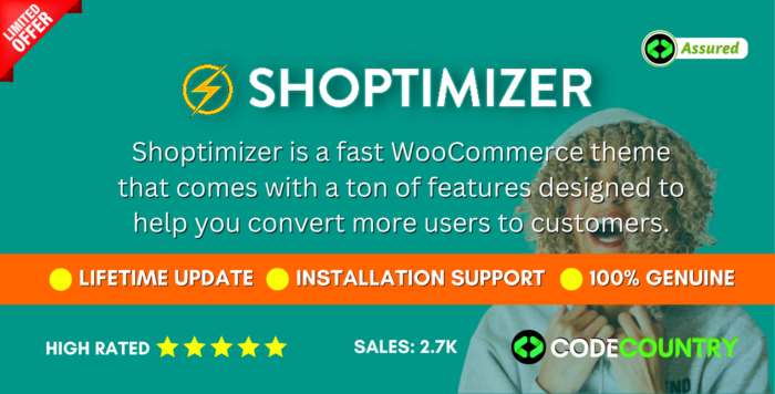 Shoptimizer WordPress Theme