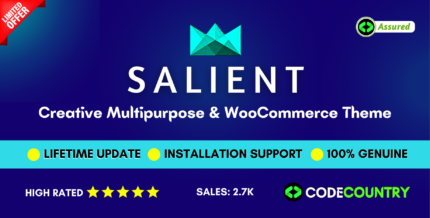 Salient | Creative Multipurpose & WooCommerce Theme