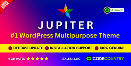 JupiterX - Website Builder For WordPress & WooCommerce