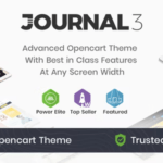 Journal Advanced Opencart Theme With Lifetime Update.
