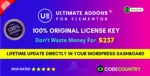 Ultimate Addons for Elementor With Original License Key
