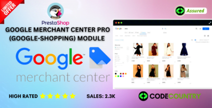 Google Merchant Center Pro (Google-Shopping) Module