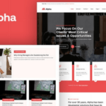 JA Alpha Template Joomla