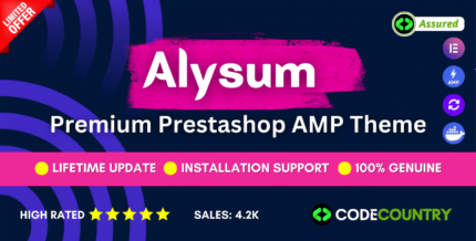 Alysum Premium Prestashop AMP Theme