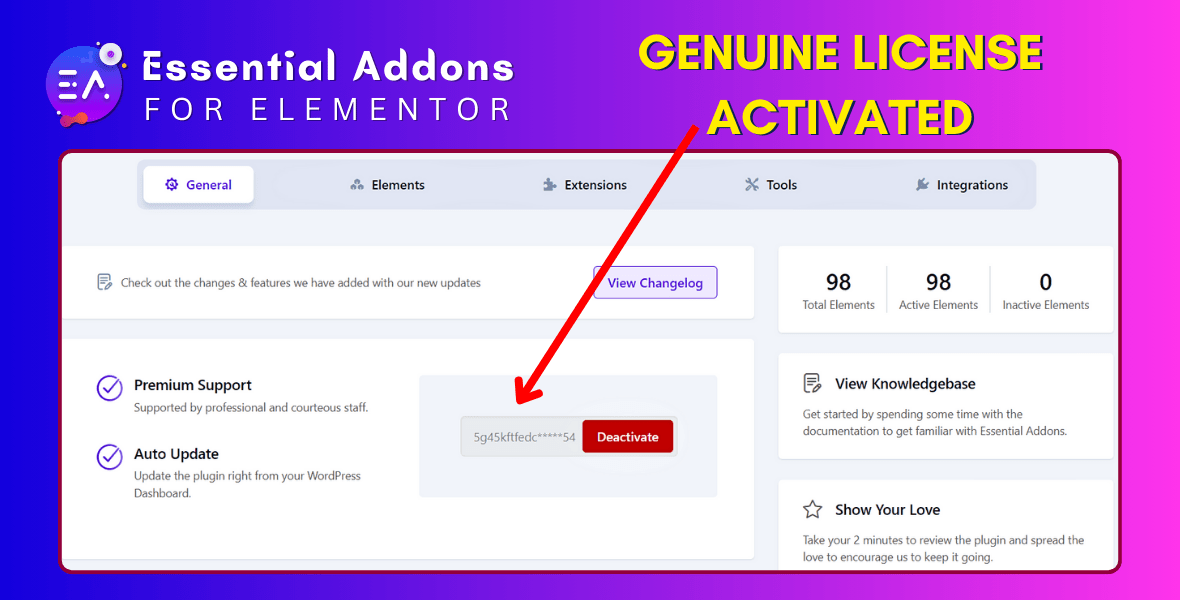 Essential Addons for Elementor Pro With Original License Key