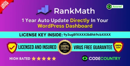Rank Math Pro With Original License Key