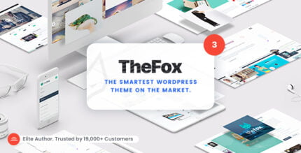 TheFox Responsive Multi-Purpose WordPress Theme with Lifetime Update