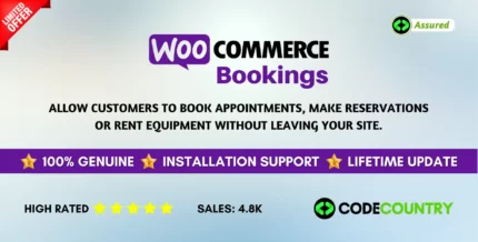 WooCommerce Bookings