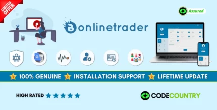 OnlineTrader - Trading and investment management system With Lifetime Update
