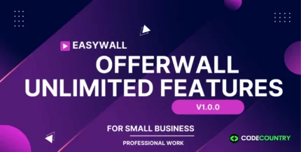 EasyWall Offerwall Script And Advertising PHP Script With Lifetime Update