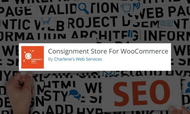 Consignment Store Wordpress Plugin