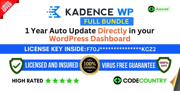 Kadence Pro Full Bundle With Original License Key