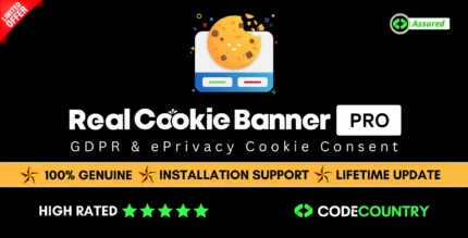 Real Cookie Banner Pro With Lifetime Update.