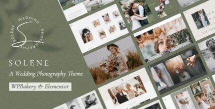 Solene Wedding Photography Theme