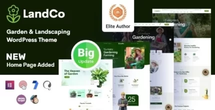 Landco - Garden & Landscaping WordPress Theme