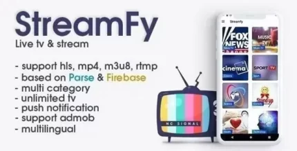 StreamFy Live Streaming TV