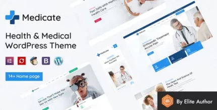 Medicate Health & Medical WordPress Theme + RTL Ready With Lifetime Update
