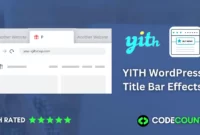 YITH WordPress Title Bar Effects
