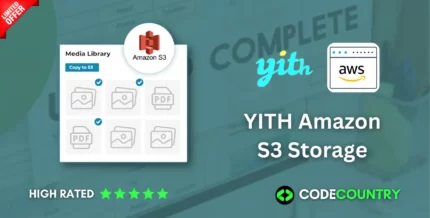 YITH Amazon S3 Storage WordPress Plugin With Lifetime Update