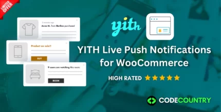 YITH Live Push Notifications for WooCommerce With Lifetime Update
