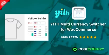 YITH Multi Currency Switcher for WooCommerce With Lifetime Update