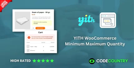 YITH WooCommerce Minimum Maximum Quantity WordPress Plugin With Lifetime Update