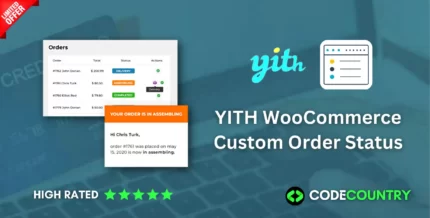 YITH WooCommerce Custom Order Status WordPress Plugin With Lifetime Update