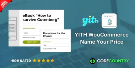 YITH WooCommerce Name Your Price WordPress Plugin With Lifetime Update
