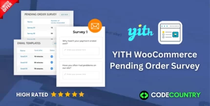 YITH WooCommerce Pending Order Survey WordPress Plugin With Lifetime Update