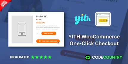 YITH WooCommerce One-Click Checkout WordPress Plugin With Lifetime Update