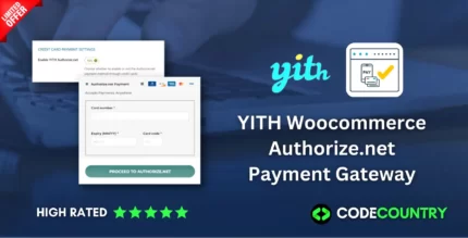 YITH Woocommerce Authorize.net Payment Gateway