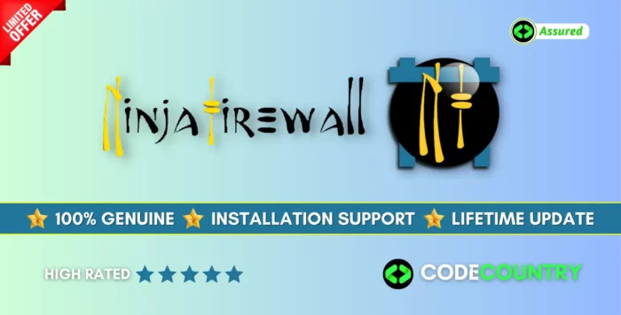 NinjaFirewall WP + Edition Advanced Security Plugin With lifetime Update