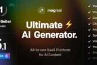 MagicAI - OpenAI Content, Text, Image, Chat, Code Generator as SaaS