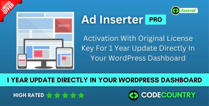 Ad Inserter Pro Activation With Original License Key