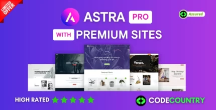 Astra Pro 4.1.7 + Astra Premium Sites 3.3.0