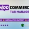 WooCommerce Tab Manager