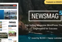 Newsmag 5.4 Newspaper & Magazine WordPress Theme With Lifetime Update.
