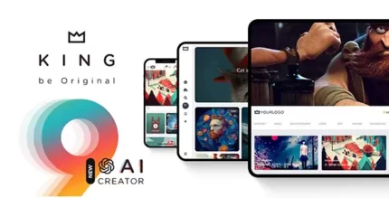 King 9.1.2 Viral Magazine WordPress Theme With Lifetime Update.