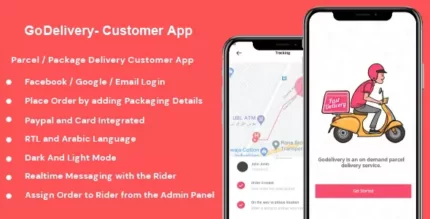 GoDelivery - Delivery Software for Managing Your Local Deliveries Customer App