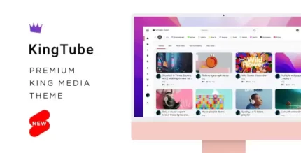 KingTube Viral Video Theme With Lifetime Updates.