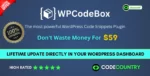 WPCodeBox With Original License Key