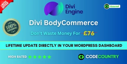 Divi BodyCommerce With Original License Key