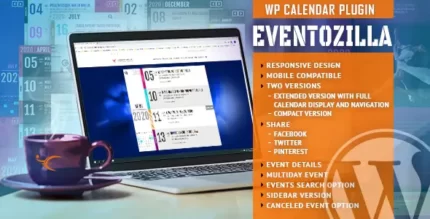 EventoZilla Event Calendar 1.5.2 WordPress Plugin With Lifetime Update.