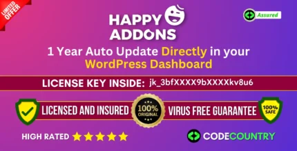 Happy Addons Pro With Original License Key