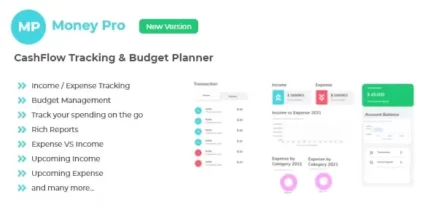 Money Pro - Cashflow and Budgeting Manager - CodeCanyon Item for Sale