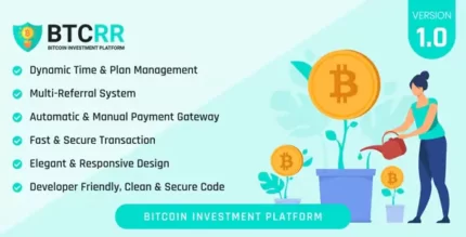 btcRR Bitcoin Investment Platform