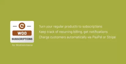 Subscriptio 3.0.7 WooCommerce Subscriptions Plugin With Lifetime Update.