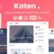 Katen 1.0.5 Blog & Magazine WordPress Theme With Lifetime Update.